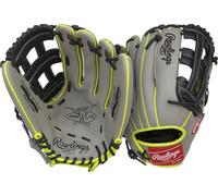Rawlings Select Pro Lite Series Aaron Judge - Guante de béisbol Juvenil | 12 Pulgadas | Lanzamiento a Mano Derecha | Gris/Negro