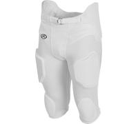 Rawlings Standard FPL Lightweight Football Pants | Integrated Pads | Practice/Game Use | Adult Sizes | Multiple Colors, White, X-Large