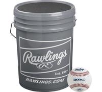 Rawlings | Ultimate Practice Baseballs | Juventud / secundaria / universidad | Se agreg vida til + resistente a la intemperie | Docena y cubo de op