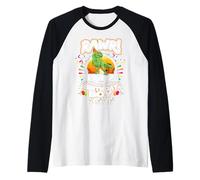Rawr I'm 7 7th Birthday Trex Dinosaur 7 Years Old For Boy Camiseta Manga Raglan