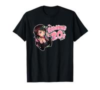 Rawring 20s Scene Girl Emo Pink RAWR Y2K Texto Burbuja Camiseta
