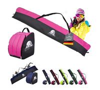 Rawstyle - Bolsa de esquí Impermeable para Botas de esquí, 160 cm, 180 cm, 190 cm, Apto para Deportes de Invierno