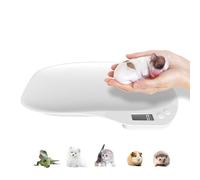 Raxove Báscula digital para mascotas, báscula para mascotas | Báscula de cocina multifunción Báscula LCD precisa,Báscula para mascotas con bandeja de altura Báscula