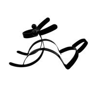 Raxove Botellero de alambre, Botellero de vino de alambre metálico | Expositor de botellas de vino de metal en forma de perro,Botellero Decoración para el hogar, botellero