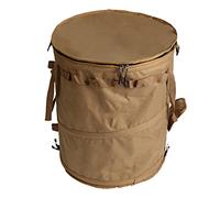 Raxove Cubo de basura plegable para exteriores, cubo de basura para coche, cubo de basura plegable para reciclaje, cubo de basura plegable con tapa con cremallera y cubo de basura