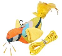 Raxove Juguete para pájaros para Gatos, Juguete para pájaros para Gatos - Juguete Interactivo para Gatos, con Sonidos,Juguete Realista para Gatos pájaros, Juguete simulado para Gatitos Que