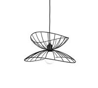 Globen Lighting Lámpara de techo Ray Ø 45 cm negro mate