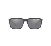 Ray-Ban 0AN4251 Gafas de sol, Rectangulares, 58, Matte Grey