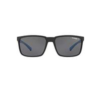 Ray-Ban 0AN4251 Gafas de sol, Rectangulares, Polarizadas, 58, Matte Black