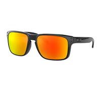 Ray-Ban 0OO9102 Gafas de sol, Wrap, Polarizadas, 57, Polished Black