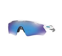 Ray-Ban 0OO9208 Gafas de sol, Wrap, 40, Polished White