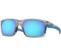 Ray-Ban 0OO9264 Gafas de sol, Rectangulares, 61, Grey Ink