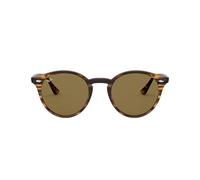 Ray-Ban 0RB2180 Gafas de sol, Rectangulares, 49, Striped Red Havana