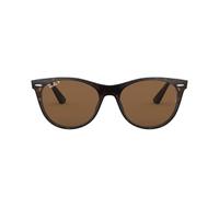 Ray-Ban 0Rb2185 Gafas de Sol, Striped Havana, 55 Unisex