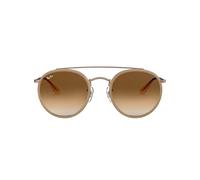 Ray-Ban 0RB3647N, Gafas de Sol Unisex Adulto, Marrón (Bronze Copper/Light Brown Gradien), 51