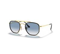 Ray-Ban 0RB3648M Gafas de sol, Rectangulares, 52, Gold