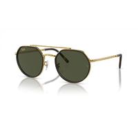 Ray - Ban Unisex RB3765 919631 Gafas de sol Metal Oro Verde Geométrico Normal