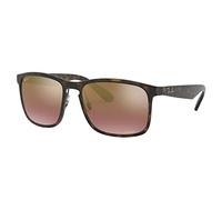 Ray-Ban 0Rb4264 Gafas de sol, Rectangulares, Polarizadas, 58, Matte Havana