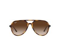 Ray - Ban Unisex Ray - Ban RB4376 710/13 Gafas de sol Inyectado Tortuga Marrón Piloto Normal Sombreado
