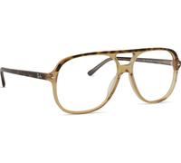 Ray-Ban Bill Optics Havana Sobre Marrón Transparente Montura Transparente Lentes Polarizado 56-14