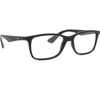 Ray - Ban Unisex Ray - Ban RX7047 2000 Monturas ópticas Inyectado Negro Transparente Cuadrada Normal