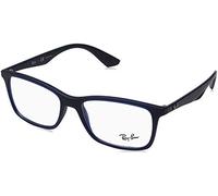 Ray - Ban Unisex Ray - Ban RX7047 5450 Monturas ópticas Inyectado Azul Transparente Cuadrada Normal