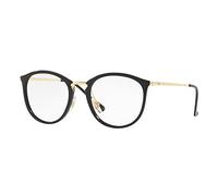 Ray-Ban 0RX7140, Monturas de Gafas Unisex Adulto, Negro (Shiny Black), 51