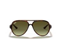 Ray-Ban 4125 Gafas de Sol, Havana, 57 para Hombre