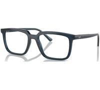 Ray-Ban Alain Optics Opalino Y Azul Oscuro Montura Transparente Lentes Polarizado 54-18