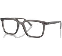Ray-Ban Alain Optics Opalino Y Gris Oscuro Montura Transparente Lentes Polarizado 54-18