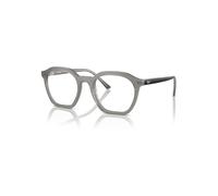 Ray-Ban Alice Optics Black On Opal Grey Montura Transparente Lentes Polarizado 50-21
