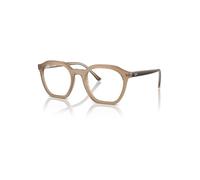 Ray-Ban Alice Optics Marrón Sobre Tórtola Montura Transparente Lentes Polarizado 50-21