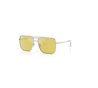 Ray-Ban Ari Bio-based Gafas De Sol Plateado Montura Amarillo Lentes 56-16