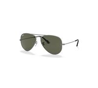 Ray-Ban Aviator Gafas, Gris, 58 mm Unisex Adulto