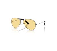 Ray-Ban Aviator Classic Summer Capsule Gafas De Sol Gunmetal Montura Amarillo Lentes 58-14