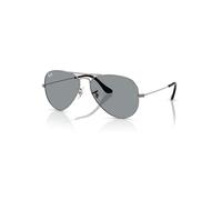 Ray-Ban Aviator Classic Summer Capsule Gafas De Sol Gunmetal Montura Gris Lentes 58-14