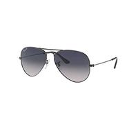 Ray-Ban Aviator Gafas de Sol, Gunmetal, 62 para Hombre