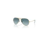 Ray-Ban Aviator Gradient Gafas De Sol Oro Montura Azul Lentes 55-14