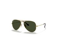 Ray-Ban Aviator Havana Collection Gafas De Sol Oro Arista Montura Verde Lentes 58-14