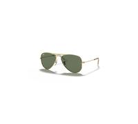 Ray-Ban Aviator Kids Gafas De Sol Oro Arista Montura Verde Lentes 50-13