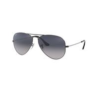 Ray-Ban Aviator Large Metal Gafas de sol, Aviador, Polarizadas, 62, Gunmetal