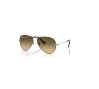 Ray-Ban Aviator Large Metal Gafas De Sol Gunmetal Montura Marrón Lentes 62-14