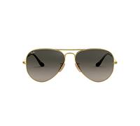 Ray - Ban Unisex Ray - Ban RB3025 AVIATOR 181/71 Gafas de sol Metal Oro Gris Piloto Normal Sombreado