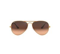 Ray - Ban Unisex Ray - Ban RB3025 AVIATOR 9001A5 Gafas de sol Metal Marrón Rosa Piloto Normal