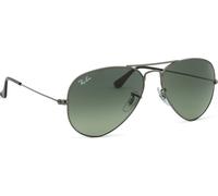 Ray - Ban Unisex RB3025 AVIATOR 004/71 Gafas de sol Metal Gris Gris Piloto Normal