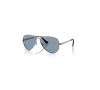 Ray-Ban Aviator Max Summer Capsule Gafas De Sol Gunmetal Montura Azul Lentes 58-16