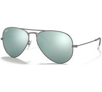 Ray - Ban Unisex RB3025 AVIATOR 029/30 Gafas de sol Metal Gris Plata Piloto Normal
