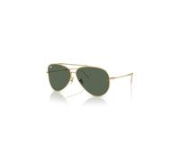 Ray - Ban Unisex Ray - Ban RBR0101S AVIATOR REVERSE 001/VR Gafas de sol Metal Oro G15 Piloto Normal