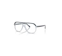 Ray-Ban Bill Optics Azul Y Transparente Montura Transparente Lentes Polarizado 56-14