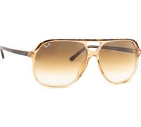 Ray - Ban Unisex Ray - Ban RB2198 BILL 129251 Gafas de sol Acetato Oro Marrón Cuadrada Normal Sombreado